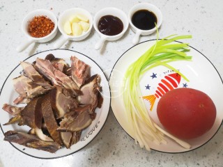 茄汁香辣板鸭（潮汕炒鸭脯） 