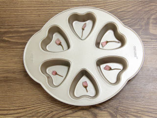 抹茶心形小蛋糕 